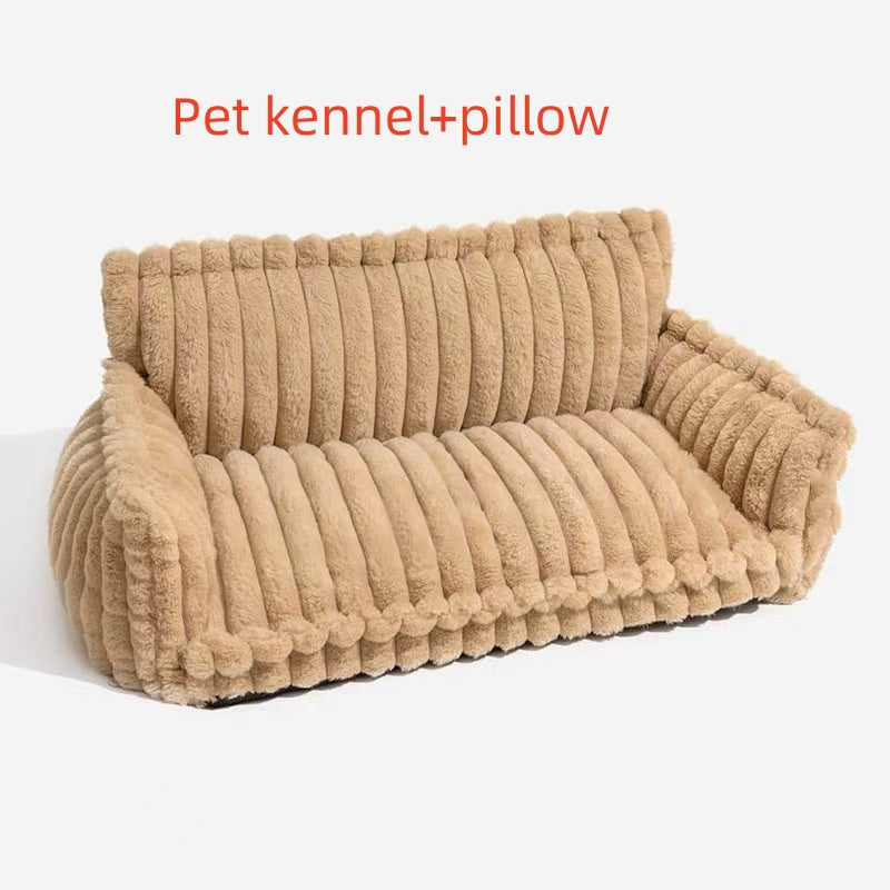 New Arrival Pet Sofa Pet Kennel Cat Nest All-season Warm