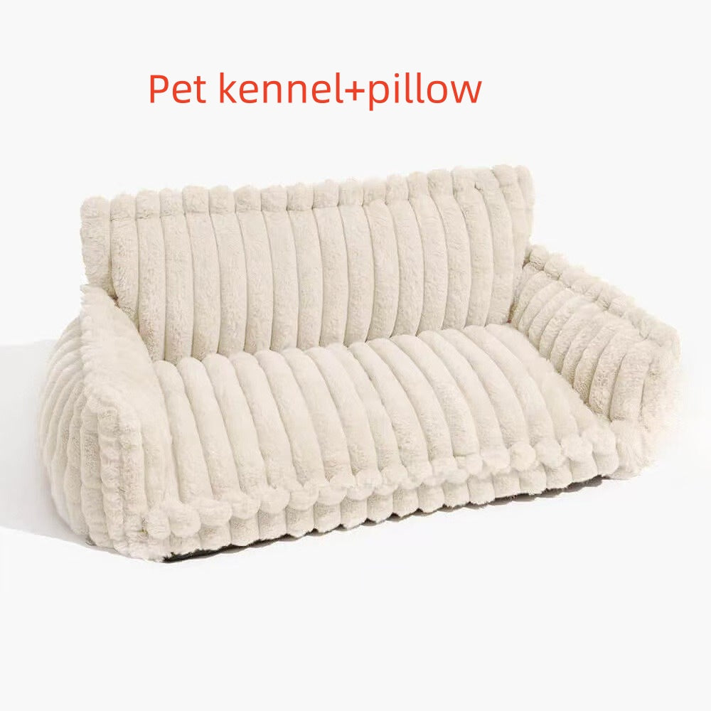 New Arrival Pet Sofa Pet Kennel Cat Nest All-season Warm