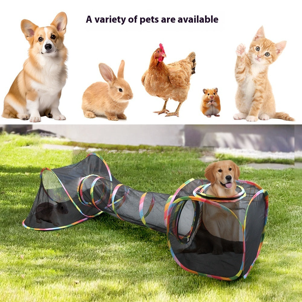 Mesh Cat Roll Cage Pet Supplies