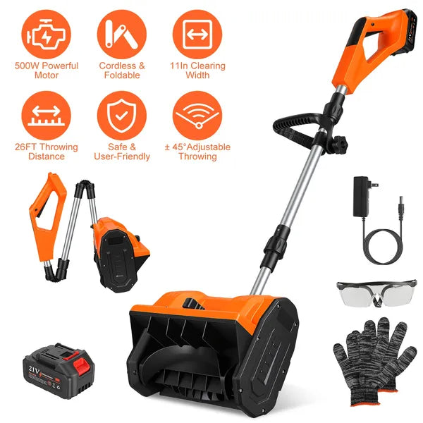 New Arrivals Cordless Snow Shovel Foldable Battery With offer!