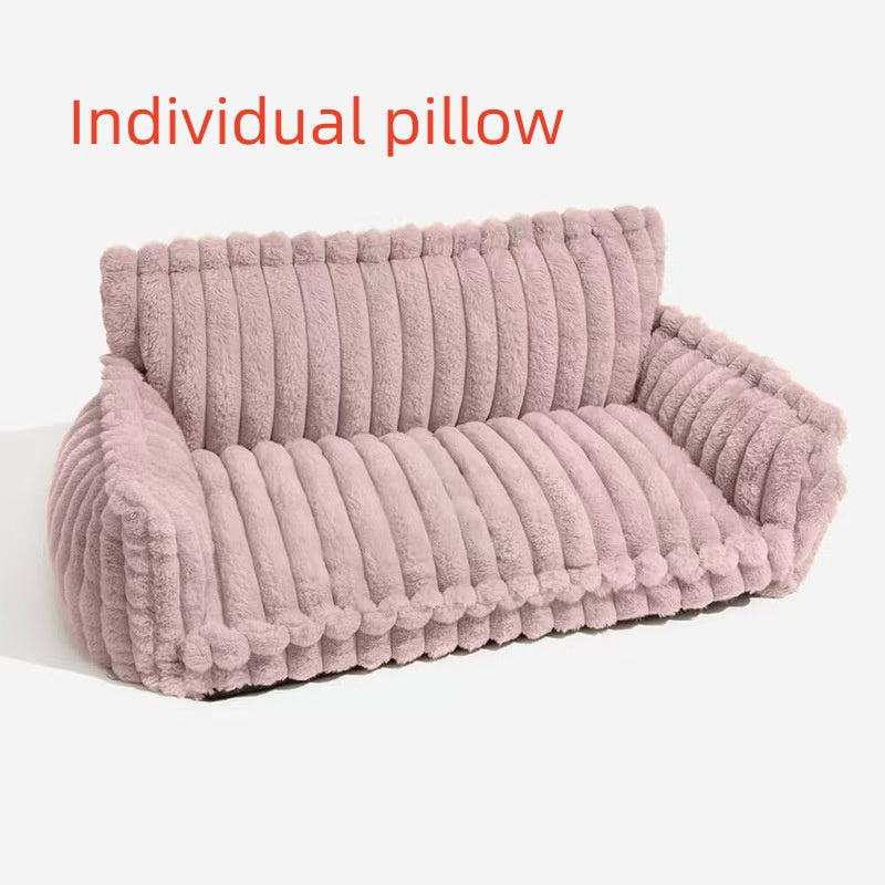 New Arrival Pet Sofa Pet Kennel Cat Nest All-season Warm