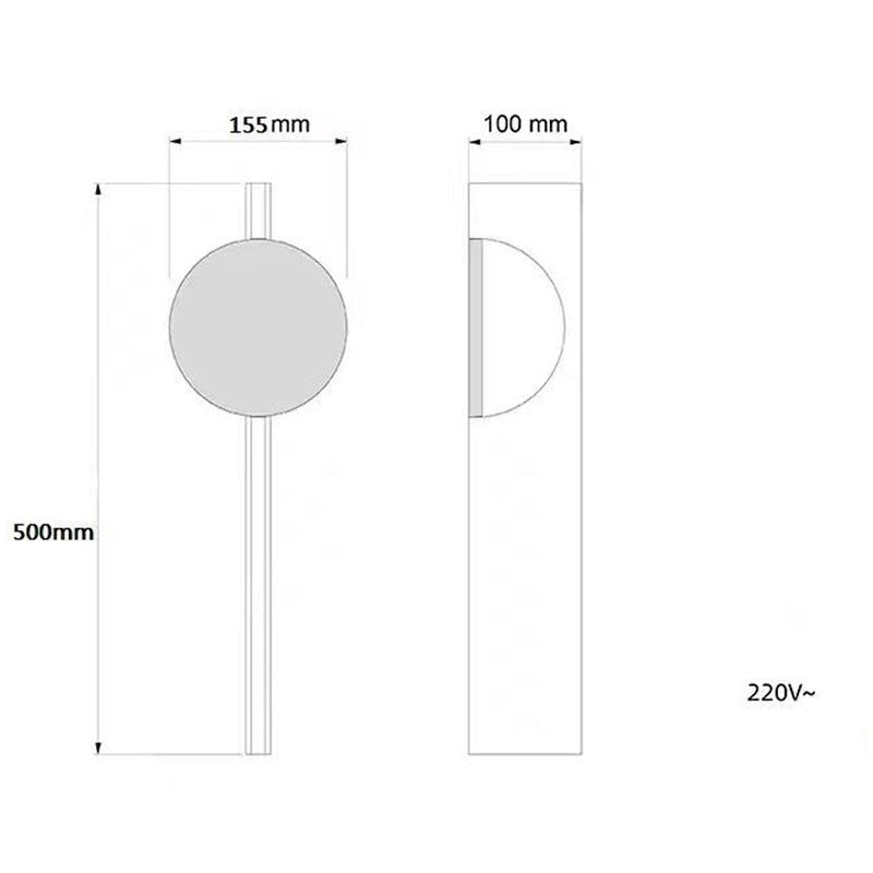 Premium Minimal Steel Wall Lamp