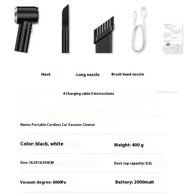 High Power Car Cleaner Wireless