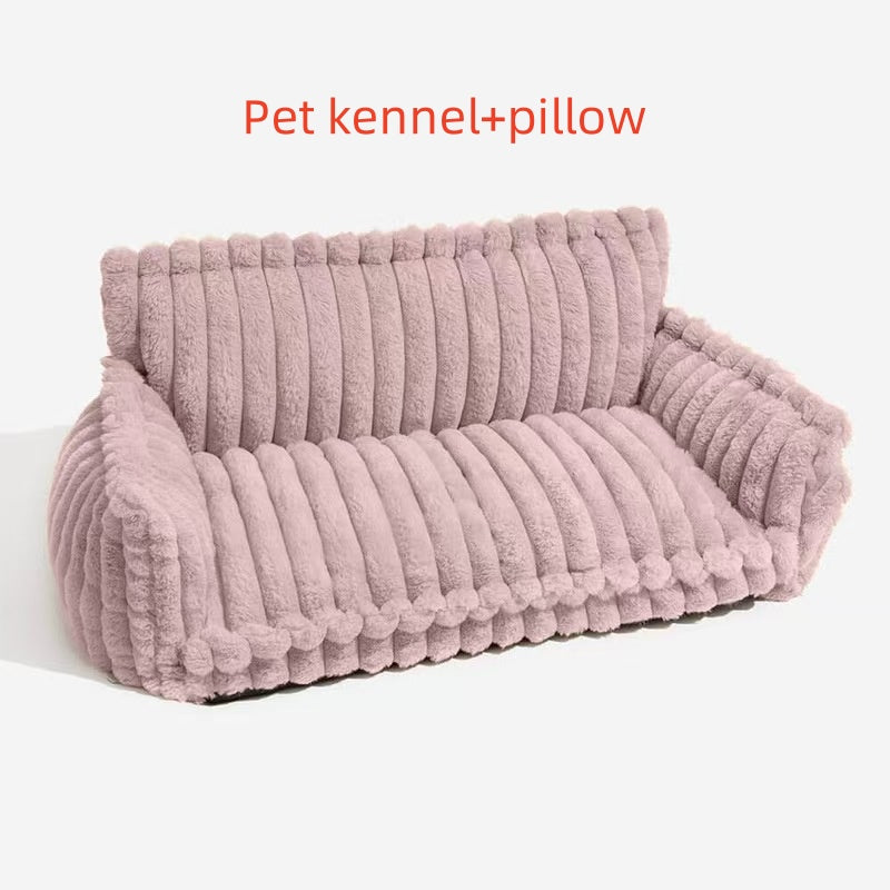 New Arrival Pet Sofa Pet Kennel Cat Nest All-season Warm